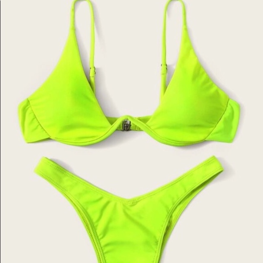 Bright Yellow Bikini